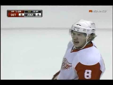 NHL   Jan.05/2010  Detroit Red Wings - Anaheim Ducks