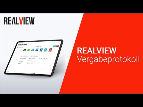 REALVIEW Vergabeprotokoll