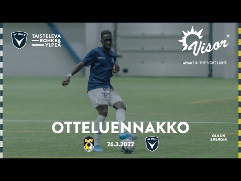 ACOTV: Visor otteluennakko KuPS - AC Oulu 26.3.2022 (Harjoitusottelu)