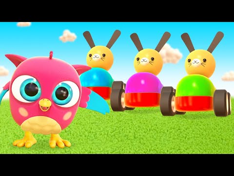 Cartoons für Kleinkinder. HopHop und seine Spielzeuge | HopHop die Eule Kompilation