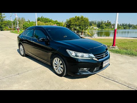 รีวิว Honda Accord G9 2.0(EL) ปี2015 มือเดียวป้ายแดง เข้าศูนย์ทุกระยะ ป้ายแดง1.4ล้าน