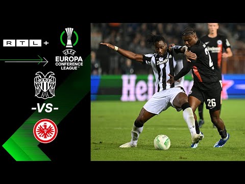 PAOK Thessaloniki vs. Eintracht Frankfurt – Highlights & Tore | UEFA Europa Conference League