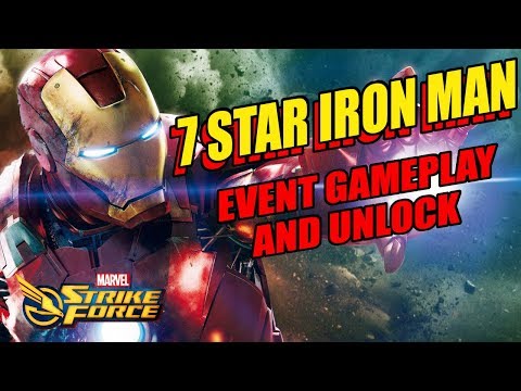 7 Star Iron Man Unlock- I Am Iron Man Event Gameplay- Marvel Strike Force