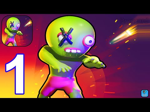 Zombie Color Attack - Gameplay Walkthrough Part 1 Tutorial Zombie Defense Army Commander (Android)