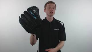 Video thumbnail: Easton Core Pro 12" Fastpitch Softball Glove: FP1200BKGY