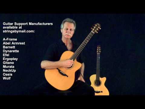 Alex de Grassi discusses Guitar Supports | Strings By Mail