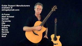 Alex de Grassi discusses Guitar Supports | Strings By Mail