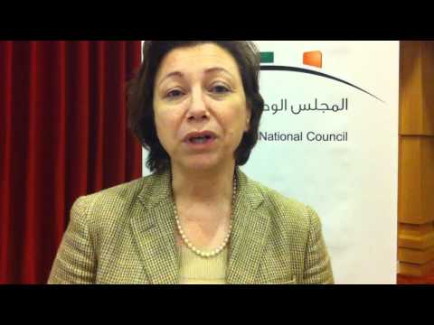 من المجلس الوطني السوري إلى قلوب الشباب الدكتورة بسمة قضماني