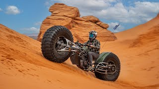 Monster Chopper Full Send In The Sand Dunes!