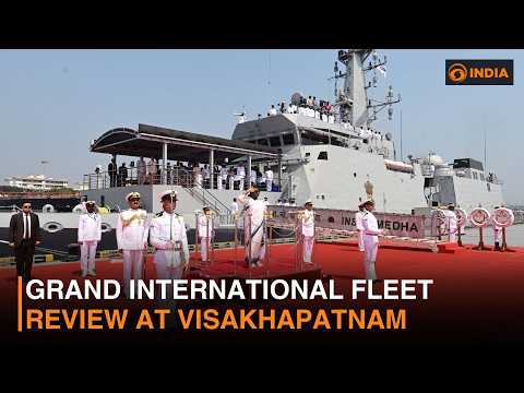 Grand International Fleet Review at Visakhapatnam & more news | DD India Newshour | 9 PM IST