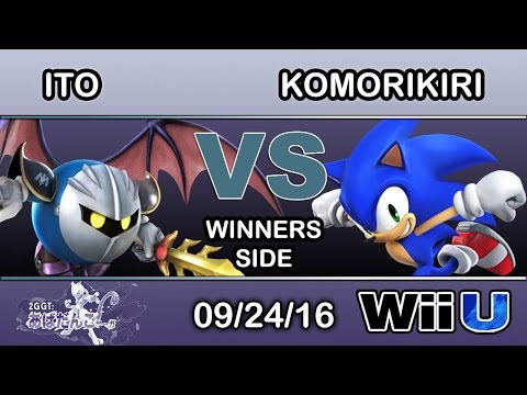 2GGT: Abadango Saga - Ito (Meta Knight) Vs. Komorikiri (Sonic) Top 48 Winners - Smash Wii U