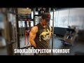 ROAD TO IFBB ASIA PRO | 三角肌糖原燃燒訓練 Shoulder depletion workout | Ep.09