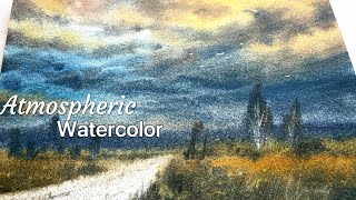 The Calm Before the Storm: Painting Atmosphere in Watercolor