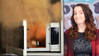 5-min crafts DESTROYED my microwave! Debunking | How To Cook That Ann Reardon