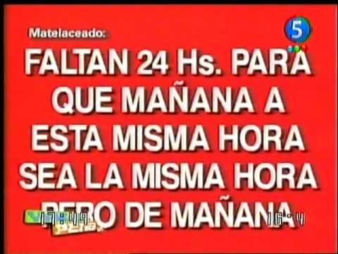 Videomatch | Cólico TV | 01