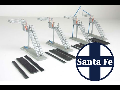 Walthers Modern Loading Racks in HO scale review