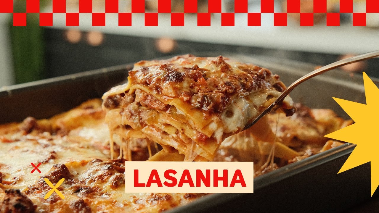 Chegou o dia da lasanha! Vem aprender como faz | Léo Abreu