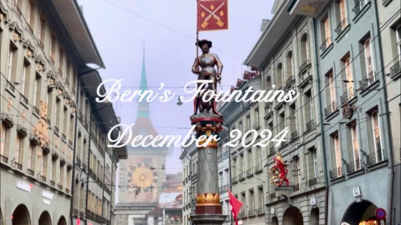 Embark on a captivating exploration of Bern's iconic fountains.