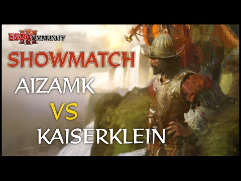 [AoE3] Showmatch: Aizamk vs Kaiserklein