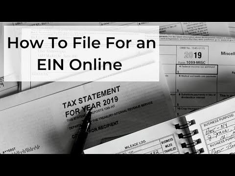 How to File For an EIN Online