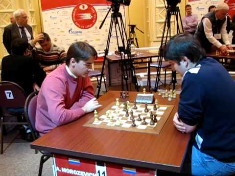 Morozrvitc - Svidler World Chess Blitz 2009 VC00149
