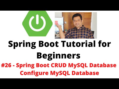 Spring Boot Tutorial for Beginners #26 - CRUD Database Project - Configure MySQL Database