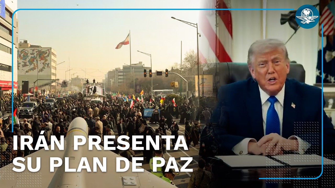 Plan de paz de EU es rechazado por Irán; da su propia propuesta y pide soberanía en Ormuz