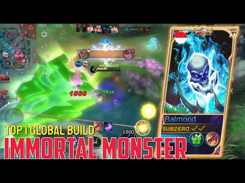 Build Top 1 global balmond | Top global balmond gameplay | mobile legends