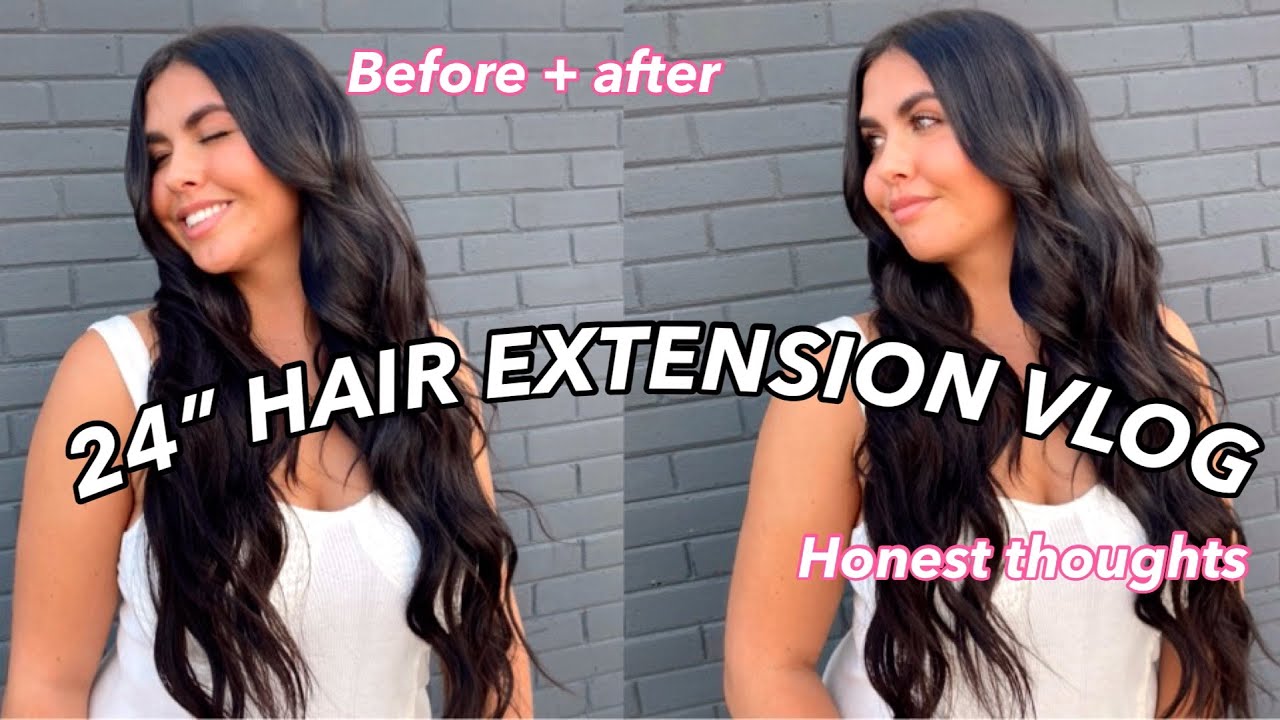 Getting 24” EXTENSIONS for the FIRST time!! (Hand tied bellami professional) *MY HONEST THOUGHTS*
