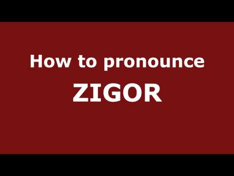 How to Pronounce ZIGOR in Spanish - PronounceNames.com