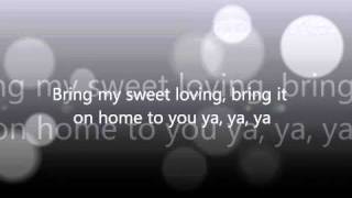Otis Redding Bring It on Home To Me with Carla Thomas (lyrics)