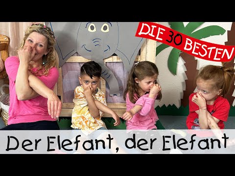 👩🏼 Der Elefant, der Elefant - Singen, Tanzen und Bewegen || Kinderlieder