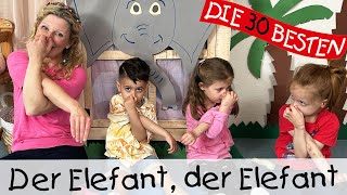 👩🏼 Der Elefant, der Elefant - Singen, Tanzen und Bewegen || Kinderlieder