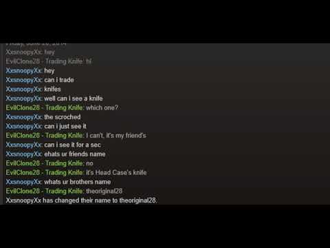 Worst csgo scammer ever!! #1