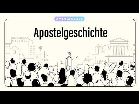 Die Apostelgeschichte in 2min verstehen