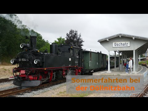 Sommerfahrten bei der Döllnitzbahn | Dampfbetrieb mit 99 584 | 9.7.2022