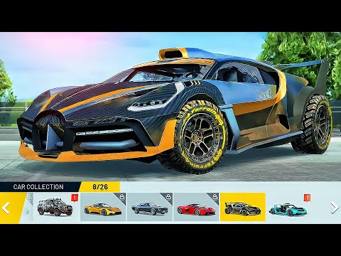 Bugatti Divo Offroad Skin - Extreme Car Driving Simulator 2023 - Android GamePlay #4
