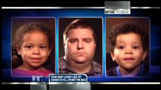 Maury: White parents black kids DNA TEST **FUNNY!**