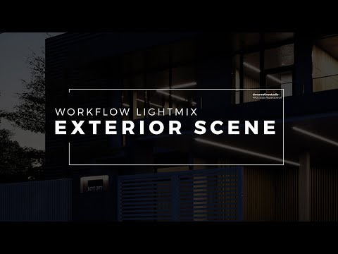 Vray5 Frame Buffer Light Mix (EXTERIOR SCENE)