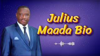 How to pronounce Julius Maada Bio