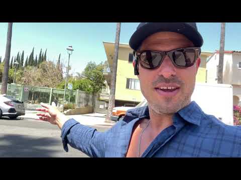 My First Studio Apartment In Hollywood California.