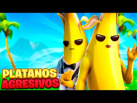 Los PLATANOS AGRESIVOS en Fortnite 🍌