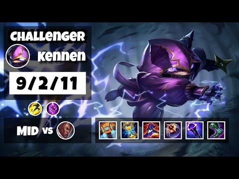 Kennen vs Lucian NA Challenger MID (9/2/11) - v11.16