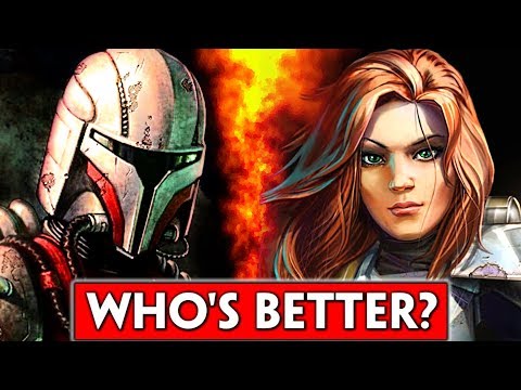 MALE VS FEMALE Bounty Hunter | Who's The Better Voice Actor? (SWTOR)