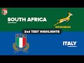 HIGHLIGHTS SOUTH AFRICA V ITALY July Internationals 2025