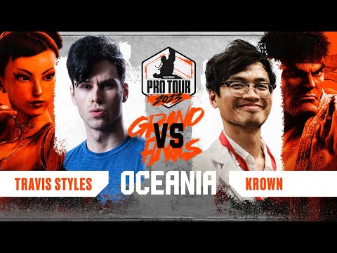 Travis Styles (Ryu) vs. Krown (Chun-Li) - Grand Final - CPT Oceania 2023
