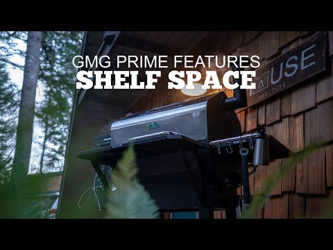 Green Mountain Grills Prime Features - Shelf Space