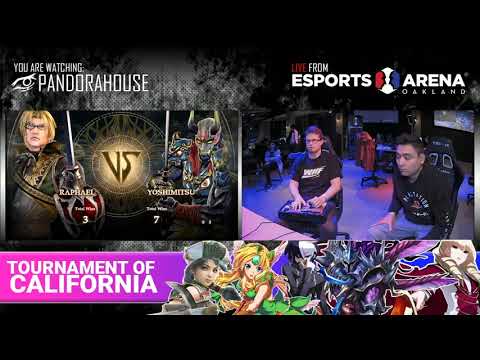 Tournament of California - SC6 Losers Quarterfinal VeT-WiSe (Raphael) vs Signia (Yoshimitsu)