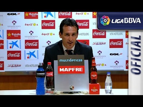 Rueda de Prensa | Press Conference de Emery tras el UD Almería (1-3) Sevilla FC - HD