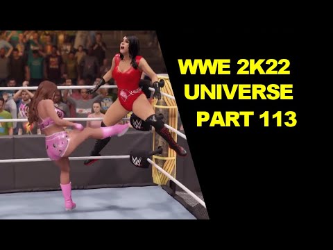 WWE 2K22 Universe - Isabela vs Marissa Part 113